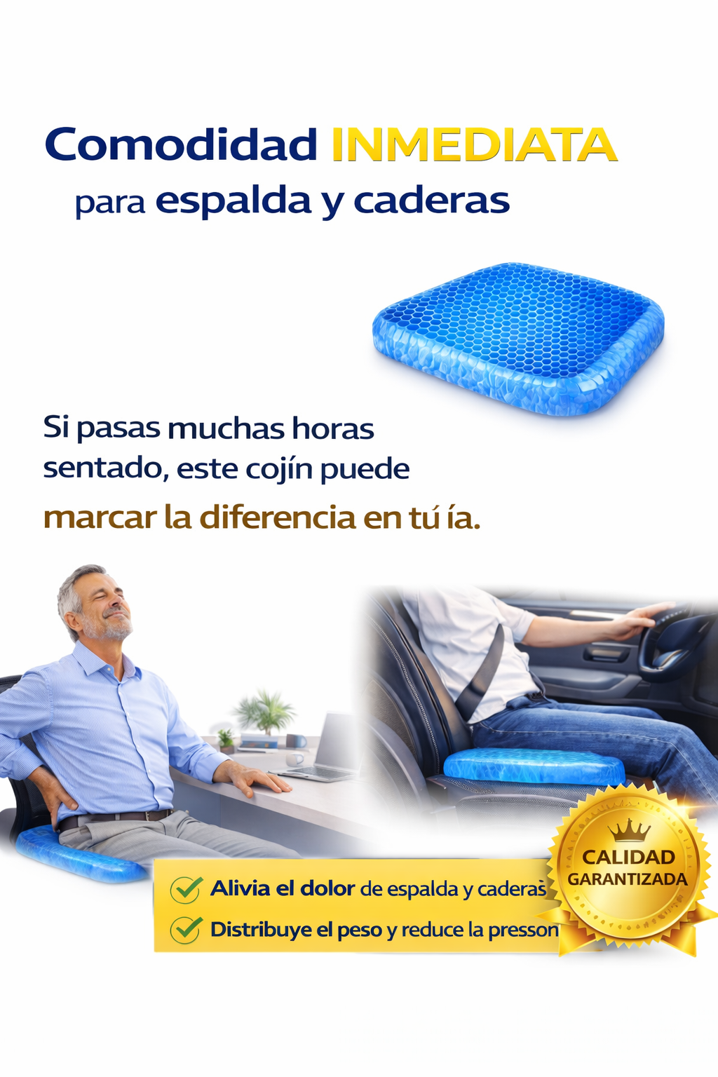 Cojín Ortopédico de Gel