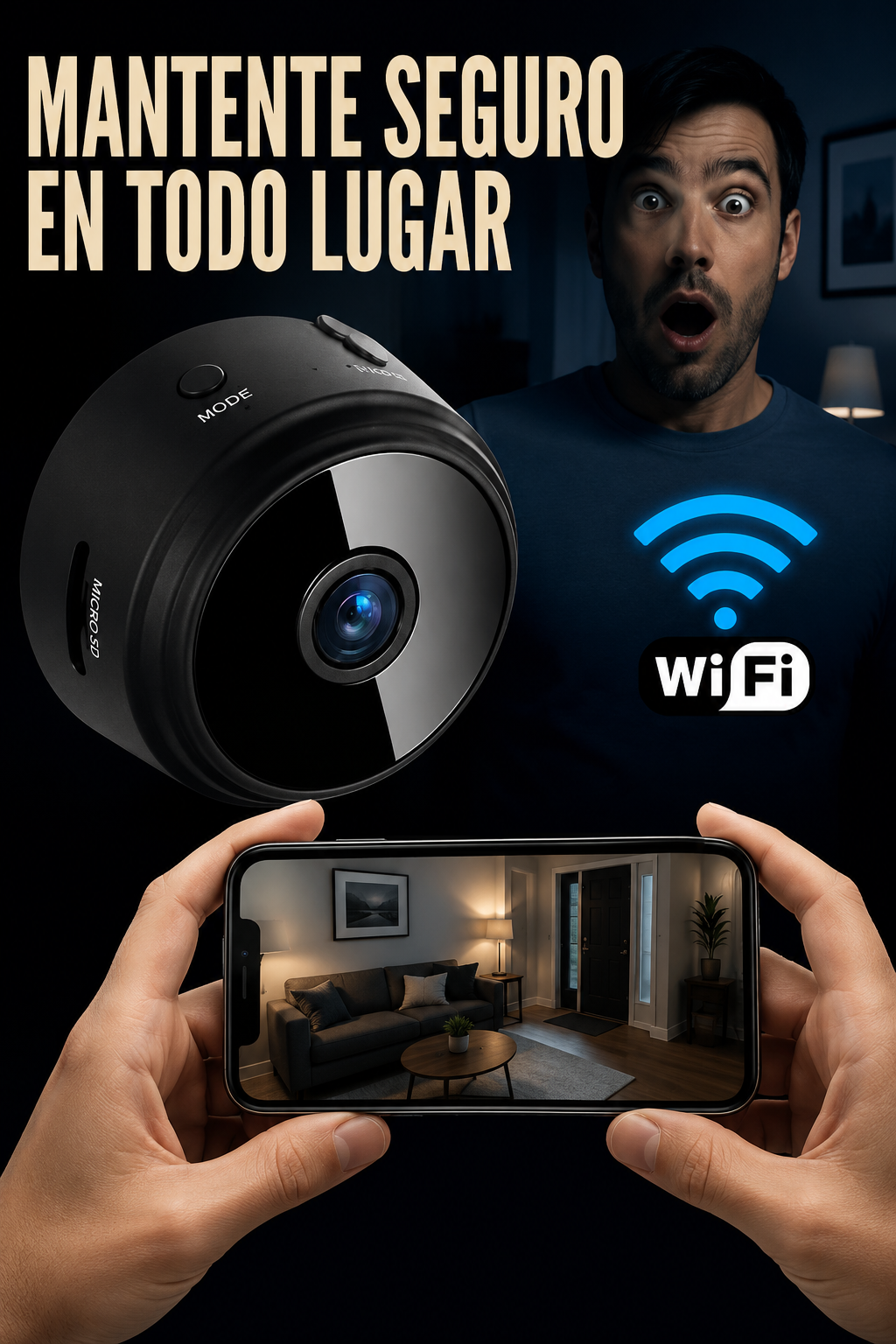Mini Cámara de Seguridad