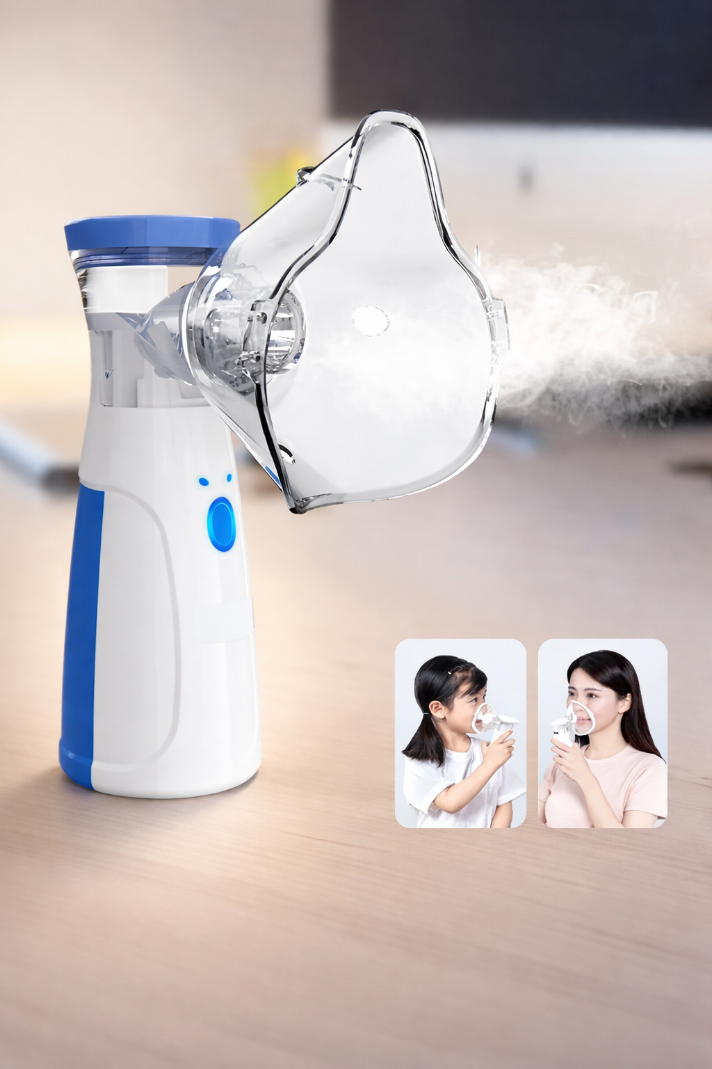 Nebulizador Portátil Para Niños y Adultos