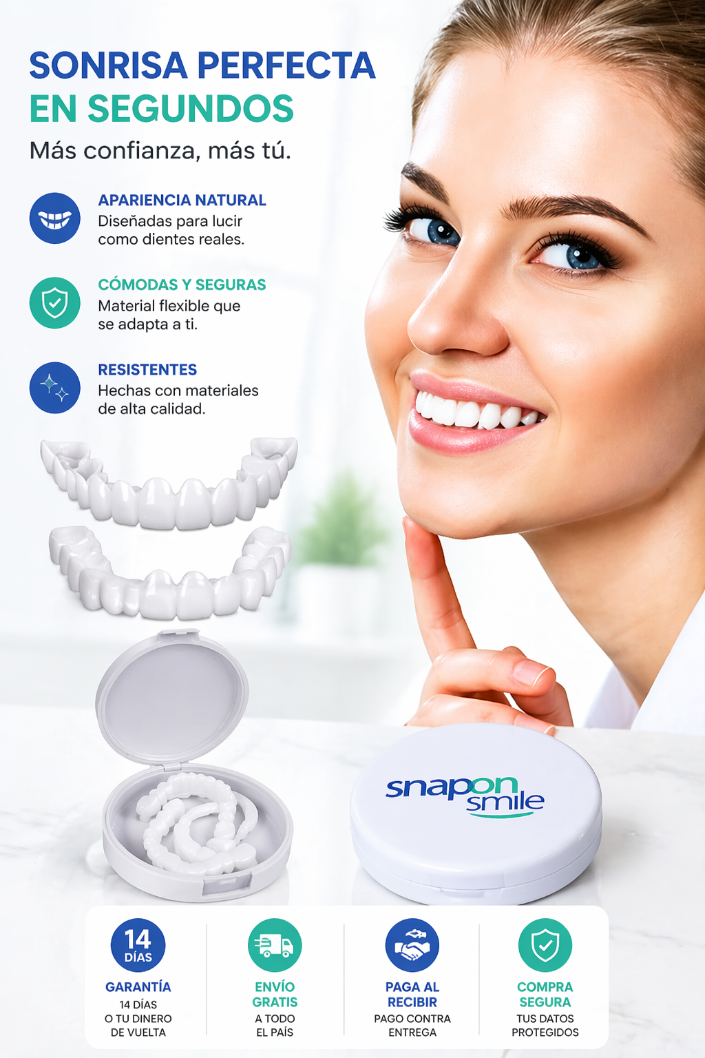 Carillas Dentales Snapon Smile