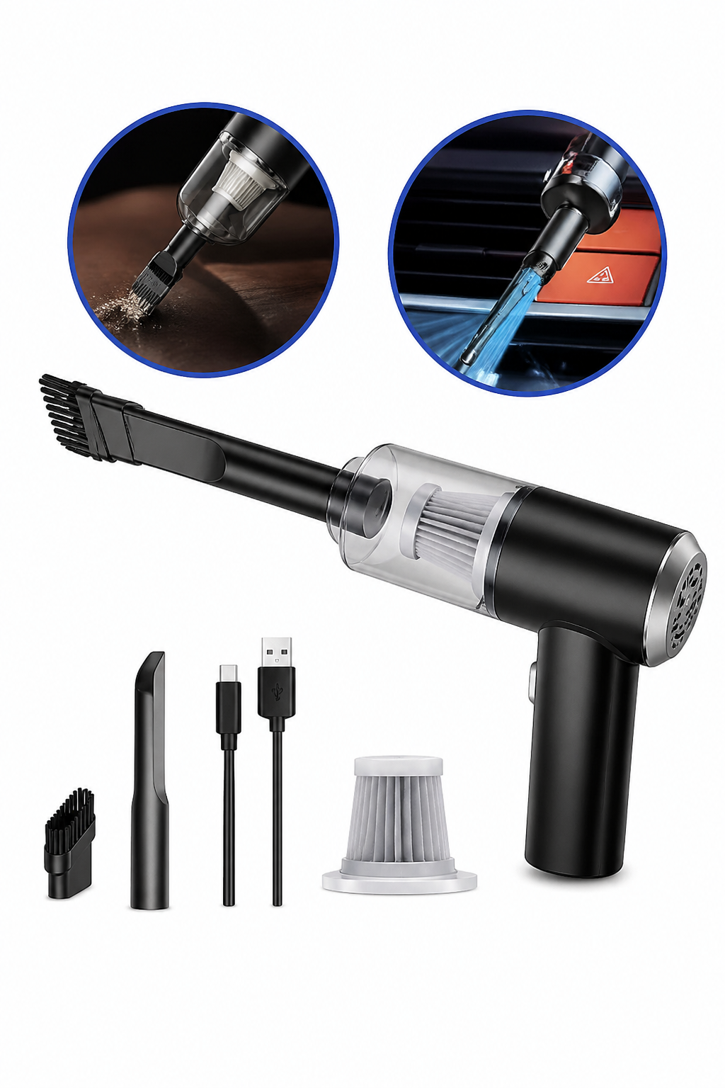 AspiraPro™ Aspiradora Recargable 3 en 1